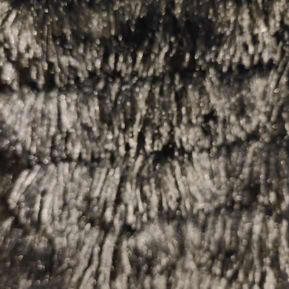 Blue Blush Black Eyelash Fringe Jacket Women's Size Small - Picture 9 of 9